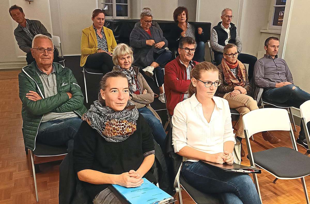 Groß war das Publikumsinteresse an der Diskussion um den Solarpark. Foto: Schweizer