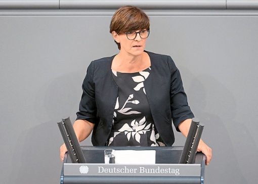 Saskia Esken Foto: Achim Melde/Bundestag