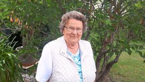 Ursula Kluge feiert den 90. Geburtstag.  Foto: May Foto: Schwarzwälder-Bote