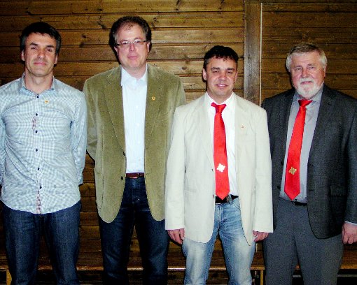 Besonderes engagierte Mitglieder sind (von links) Ralf Kochendörfer, Jochen Schultheiß, Roland Schreiner und Gerhard Mengesdorf. Foto: Schwarzwälder-Bote