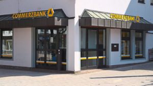 Balinger Commerzbank schließt