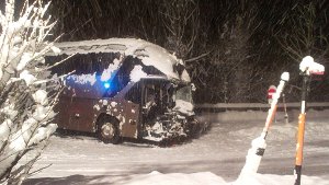 Verletzte Businsassen sind wieder in Hotel in Salzburg