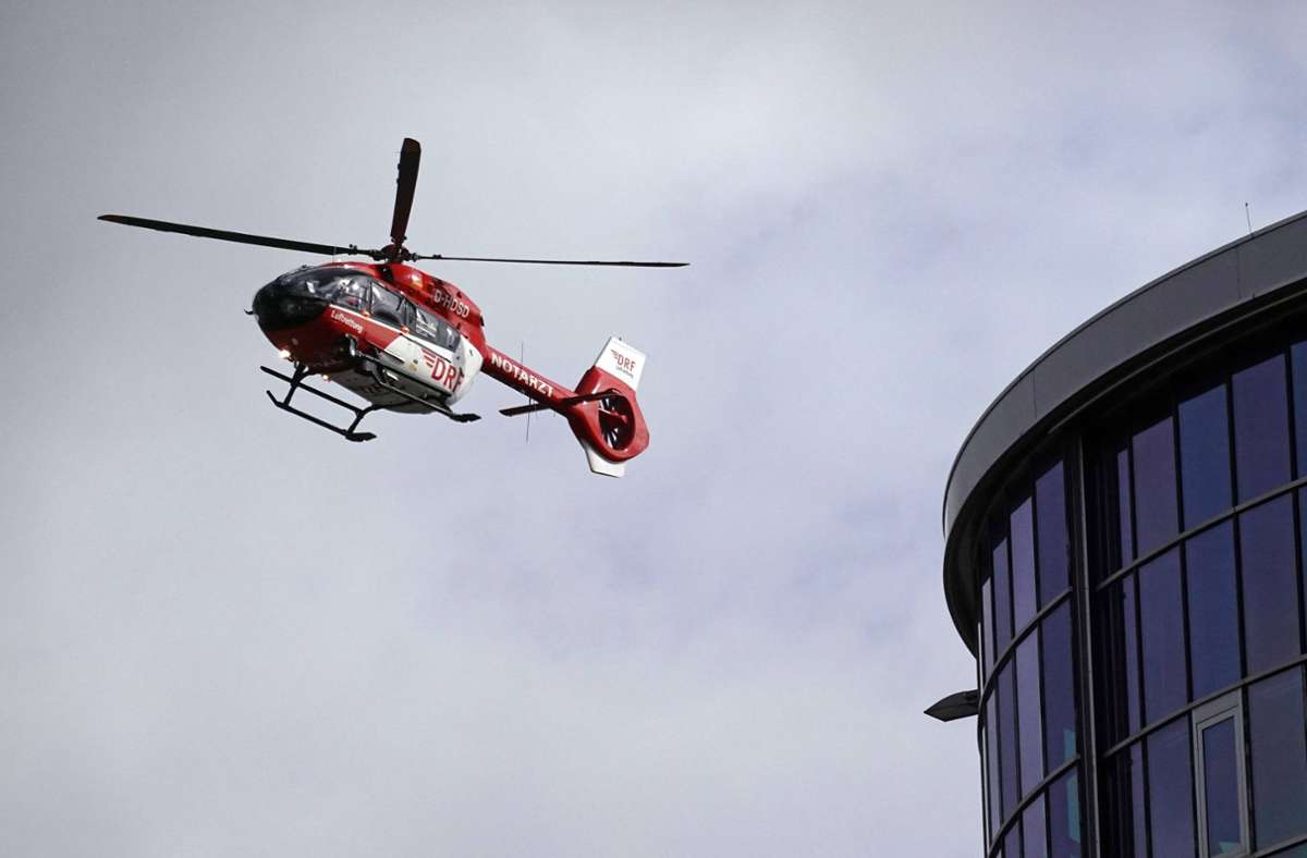Der Mann wurde in die Klinik geflogen. Symbolfoto. Foto: www.imago-images.de
