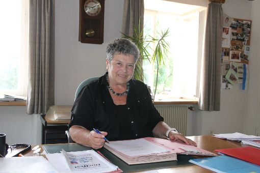 Nur noch bis September bekleidet Brigitte Storz das Amt der Ortsvorsteherin in Neuhausen. Foto: Hübner Foto: Schwarzwälder-Bote