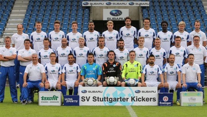 Stuttgarter Kickers unter der Lupe:     Im   Sturm  klemmt’s
