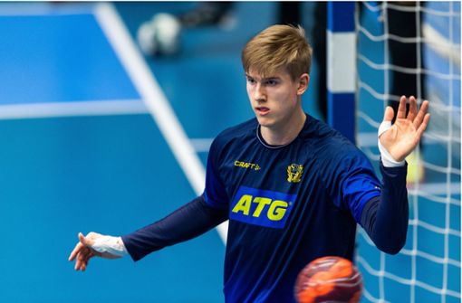 Tobias Thulin kommt als Europameister nach Stuttgart zurück – und ist einer von drei Torhütern beim TVB. Foto: imago/Carl Sandin