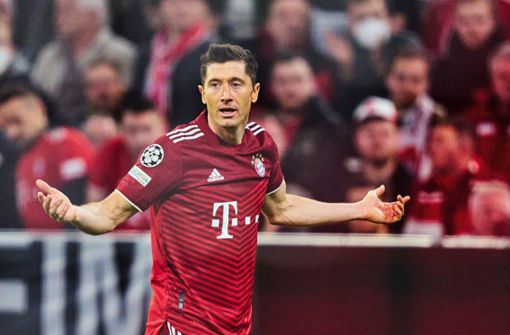 Ein unzufriedener Robert Lewandowski hätte dem FC Bayern wenig gebracht. Foto: IMAGO/ActionPictures/IMAGO