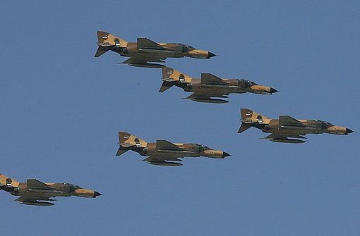 Iranische Kampfflugzeuge haben IS-Stellungen im Irak angegriffen. (Archivfoto) Foto: dpa