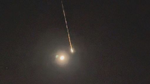 Ein winziger Asteroid ist in der Nacht nahe Berlin verglüht. Die Asteroidenüberwachung der US-Raumfahrtagentur Nasa hatte den Feuerball zuvor  in der Nacht zum Sonntag westlich von Berlin bei Nennhausen angekündigt. Foto: Christoph Seidler/DER SPIEGEL/dpa
