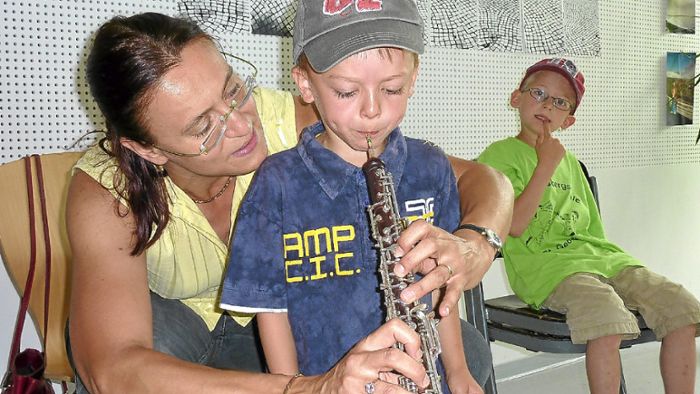 Jugendmusikschule stellt Instrumente vor
