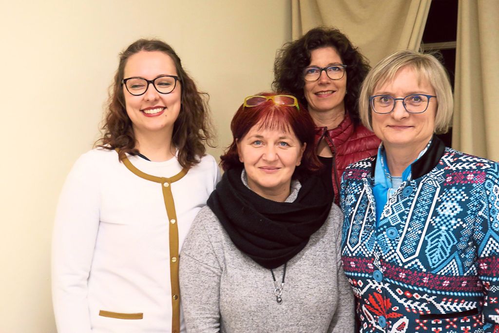 Mit vier Frauen nominiert die CDU in Heiligenzell die meisten Frauen für die Kommunalwahl (von links): Fabienne Jox,  Edith Schaub,  Brigitte Weber und   Brigitta Schrempp. Foto: cbs Foto: Lahrer Zeitung