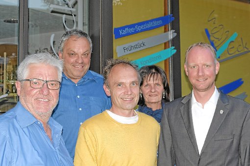 Ulli Schmelzle, Thomas Gaiser,  Lutz Hermann, Danielle Hermann und Timm Kern (von links)  Foto: FDP-Ortsverband Foto: Schwarzwälder-Bote