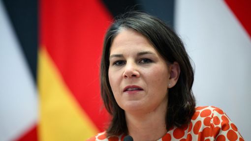 Eigentlich gilt Außenministerin Annalena Baerbock als Verfechterin einer wertegeleiteten Außenpolitik. Foto: dpa/Bernd von Jutrczenka