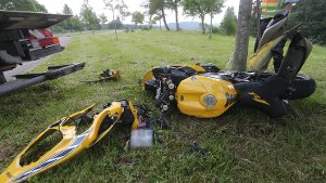 Motorradfahrer stirbt bei Unfall nahe Neukirch
