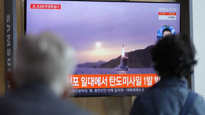 Nordkorea testet erneut U-Boot-Rakete