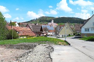 Neue Bauplätze sollen im Gebiet der Schörzingen Hauptstraße/Lehenbrunnenweg/Mühlenweg entstehen.  Foto: Hauser Foto: Schwarzwälder-Bote