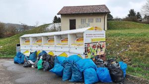 Immer wieder wird  in Kimmichwiesen illegal Abfall entsorgt