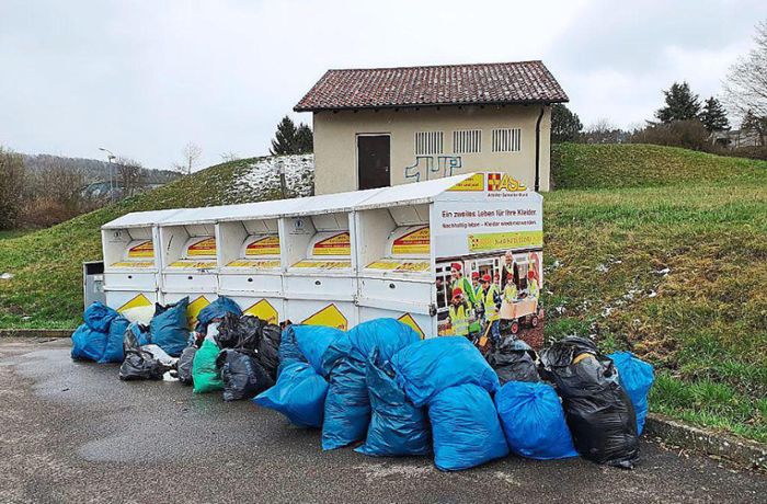 Müll-Chaos in Calw: Immer wieder wird  in Kimmichwiesen illegal Abfall entsorgt