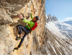 Von seinen waghalsigen Touren berichtet der Südtiroler Simon Gietl am Mittwoch, 6. November, in Lautlingen. Fotos: Ursch Foto: Schwarzwälder Bote