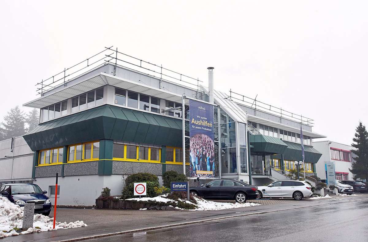 Der Celebrate-Zweigstandort in Sulgen ist mit seinen Gebäuden zu klein. Voraussichtlich wird sich das Unternehmen in VS-Schwenningen ansiedeln. Foto: Wegner