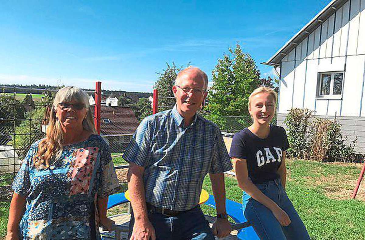 Bürgermeisterwahl Bösingen: Peter Schuster besucht Schule, Kindergarten und Krippe