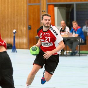 Patrick Lebherz war mit acht Treffern wieder einmal bester Schütze bei den Albstädter Handballern. Foto: Kara Foto: Schwarzwälder Bote
