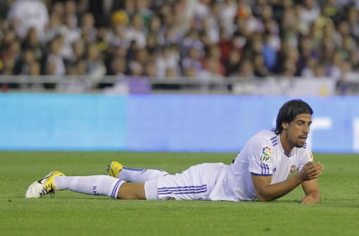 Sami Khedira hatte sich im spanischem Pokalfinale verletzt. Foto: DPA
