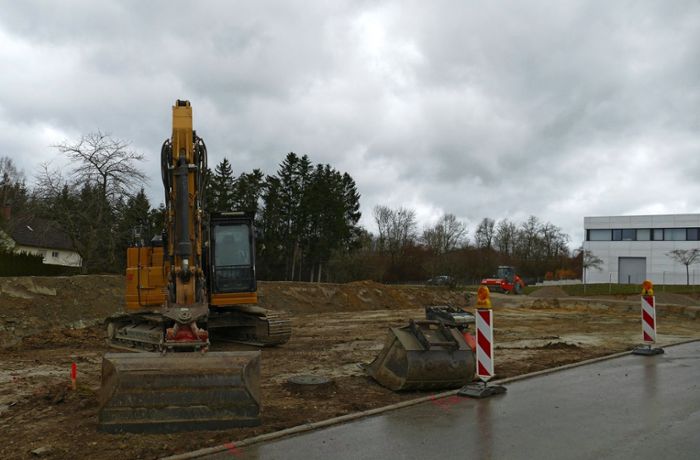 Bagger auf dem Lindenhof: Beginnt der Bau der neuen WABE-Kita?