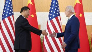 Xi und Biden auf Tuchfühlung