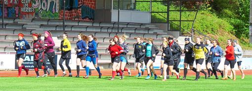 Regen Zulauf hat das Frauenteam des Rugbyclub Rottweil, das in der Bundesliga spielt. Foto: RCR