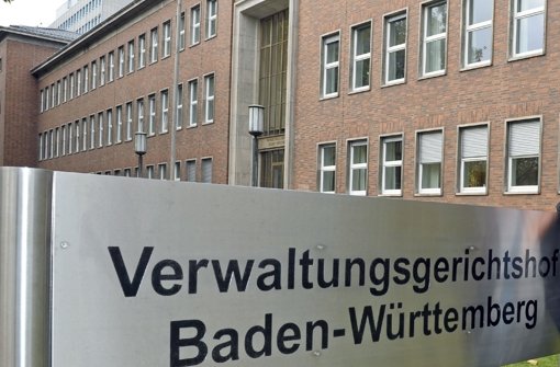 VGH kassiert Urteil des Stuttgarter Verwaltungsgerichts Foto: dpa