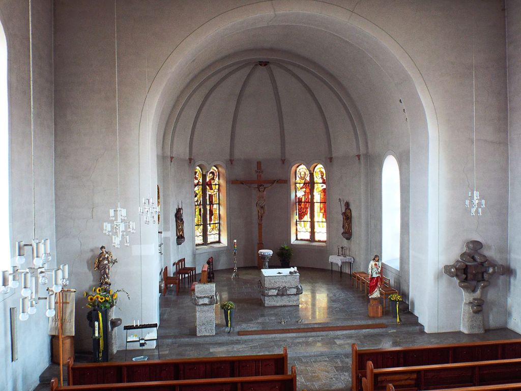 Vor 28 Jahren ist der Innenraum der katholischen Kirche von Erlaheim zuletzt neu gestrichen worden.