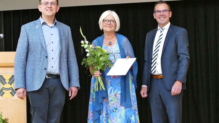 Rektorin Ingrid Siegl verabschiedet