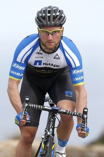 Der Deißlinger Radsportprofi Ralf Matzka konnte beim Münsterland-Giro mit Rang vier überzeugen. Foto:  Fussnegger Foto: Schwarzwälder-Bote