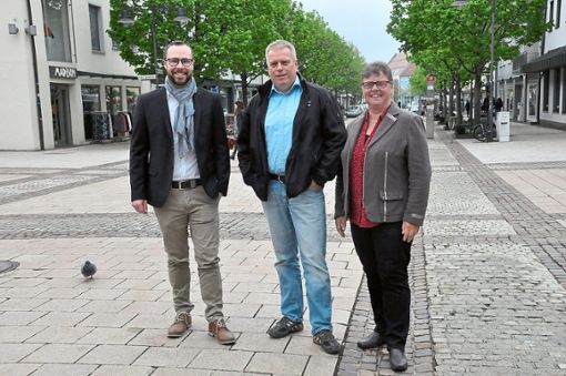 Bewerben sich auf der Liste der SPD um ein Mandat im Kreistag (von links): Felix Steidle (Meßstetten), Thomas Haug (Grosselfingen) und Marlies Kempka (Balingen). Foto: Ungureanu Foto: Schwarzwälder Bote
