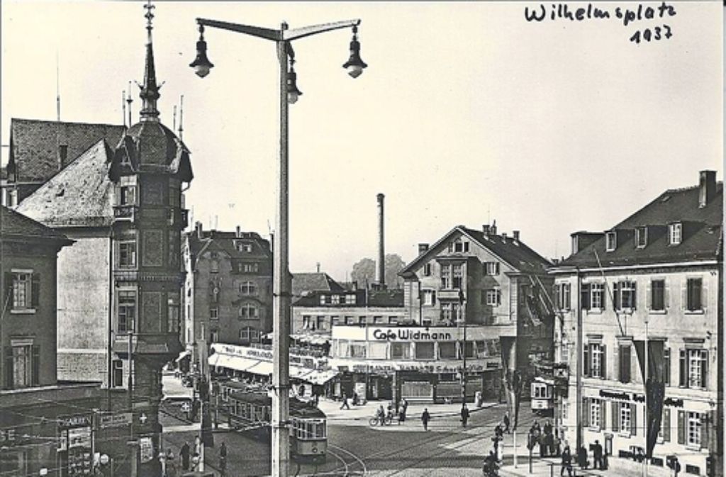1937: Das Café Widmann verleiht dem Wilhelmsplatz großstädtisches Flair