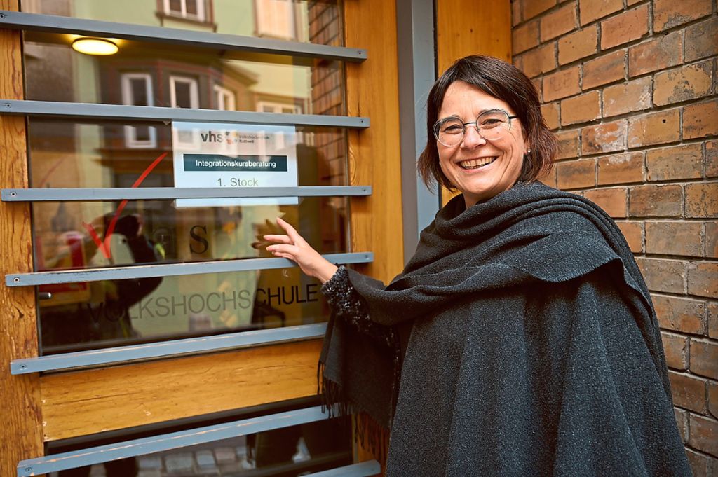 Anfang 2020 tritt Anja Rudolph ihre Stellung als Leiterin der Volkshochschule Rottweil an. Foto: Nädele Foto: Schwarzwälder Bote