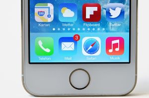 iOS 7 ist bunt - und sieht ein bisschen nach Plastik aus. Foto: dpa-tmn