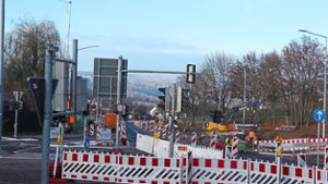 Stuttgarter Straße bald wieder frei