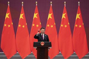 Der mächtigste Mann im Land: Xi Jinping Foto: dpa/Nicolas Asfouri