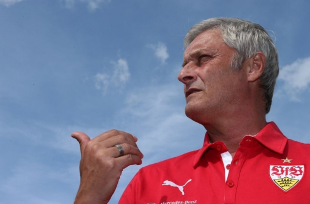 Armin Veh spricht sich für eine Ausgliederung der Profis des VfB Stuttgart aus.  Foto: Pressefoto Baumann