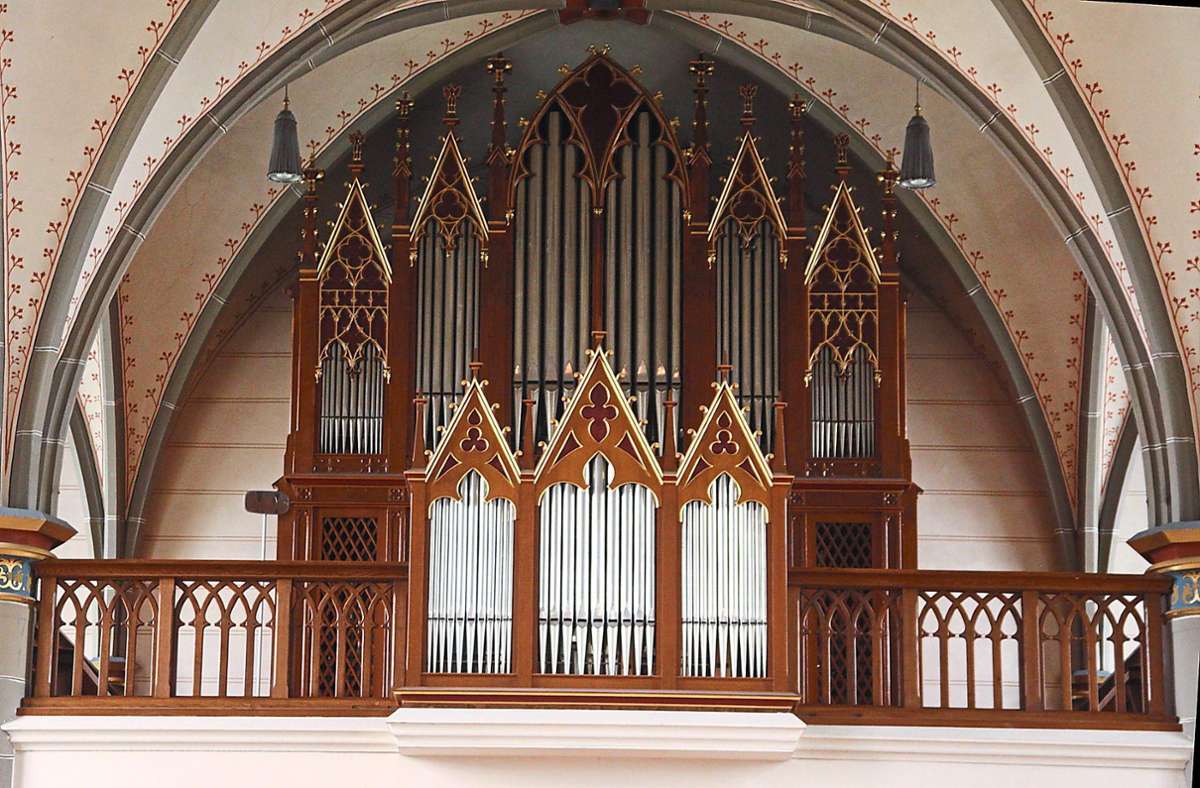 Die Jann-Orgel in der St. Galluskirche hat bis heute einen klingenden Namen bei vielen Professoren und Domorganisten. Foto: Archiv Beiter