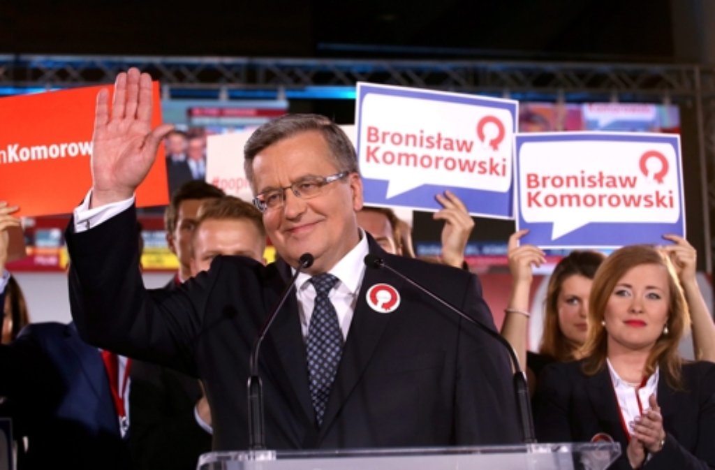 In Polen muss eine Stichwahl die Entscheidung bringen.