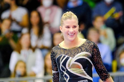 Elisabeth Seitz ist die deutsche Rekordmeisterin im Turnen. Foto: IMAGO/Eibner/IMAGO/Eibner-Pressefoto