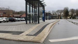 Am Busbahnhof muss nichts mehr barrierefrei umgestaltet werden, dafür jedoch an einigen anderen Bushaltestellen in der Kernstadt wie auch in den Ortsteilen. Foto: Strohmeier
