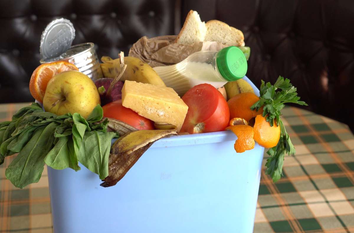 75 Kilogramm Lebensmittel wirft jeder Bundesbürger im Durchschnitt jährlich in den Müll. (Symbolfoto) Foto: Fevziie/ Shutterstock