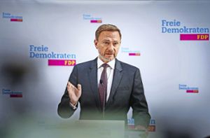 Finanzminister Christian Lindner will nicht noch Milliarden investieren. Foto: dpa/Kay Nietfeld
