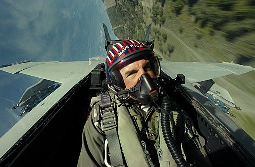 Tom Cruise spielt wieder den Kampfpiloten Pete Mitchell, Codename Maverick. Foto: Paramount Pictures