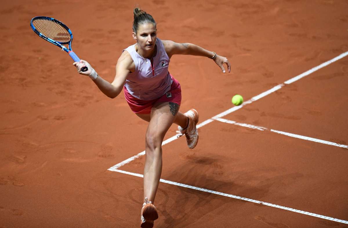 Karolina Pliskova steht in Stuttgart im Viertelfinale.