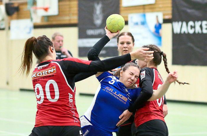 Handball – Landesliga: Nagolder Frauen jetzt Tabellenzweiter in der Landesliga